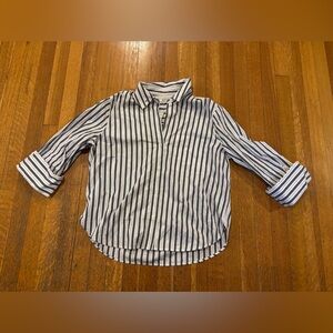 NWT Madewell Striped Button Down Shirt